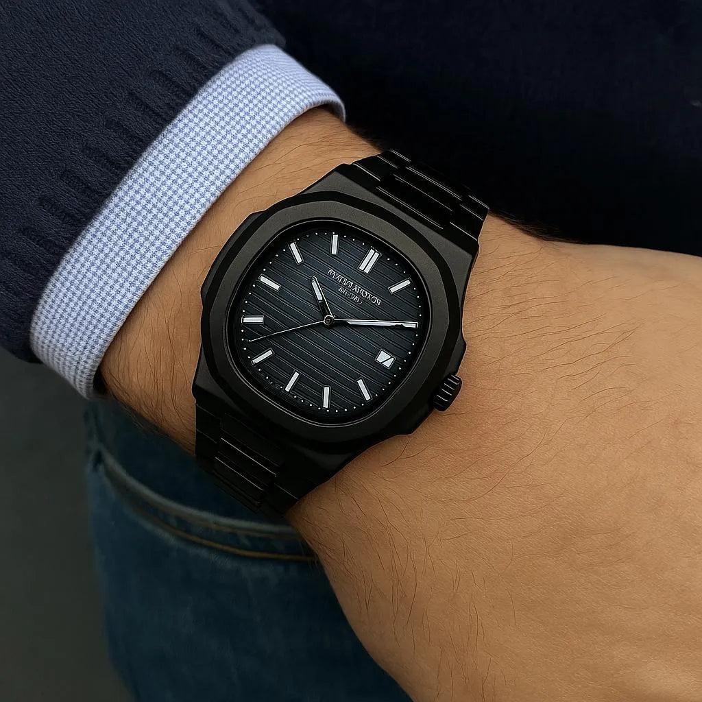 Men's movement: quartz,water resistant watch