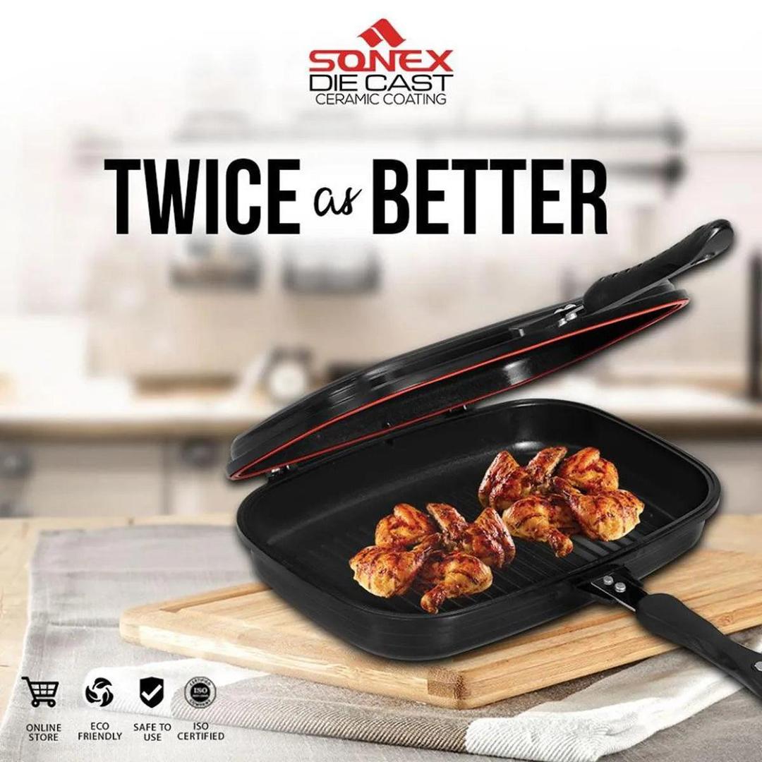 Premium cast iron bbq Hand Grill