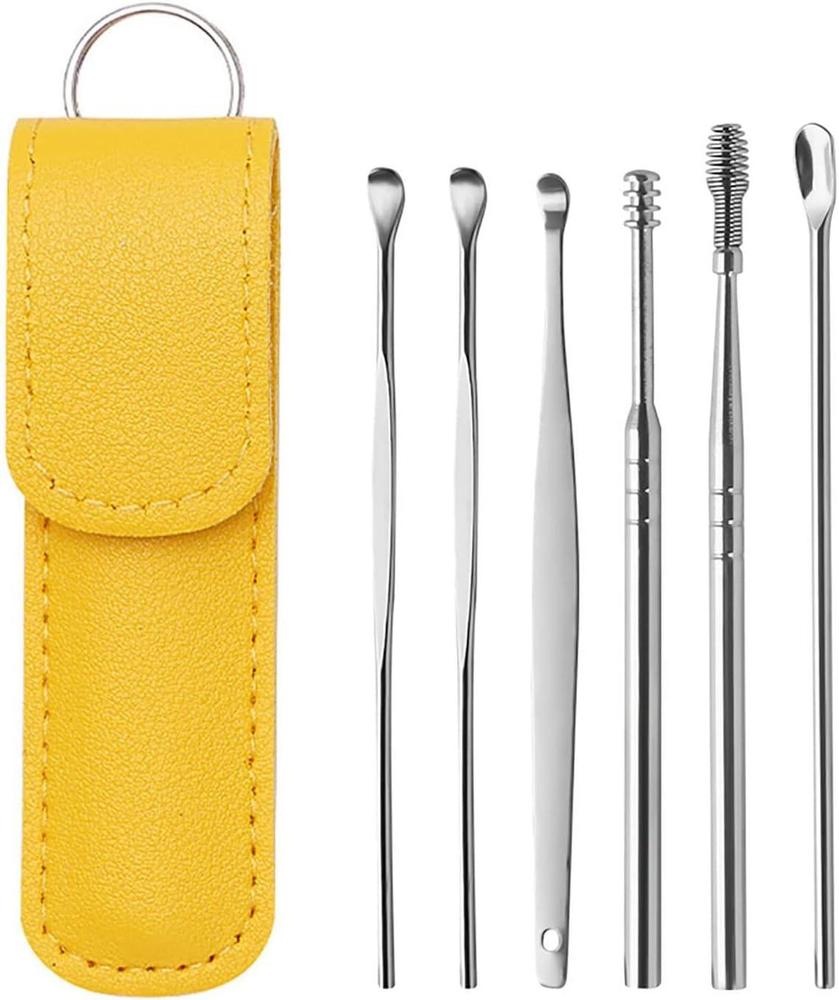 Ear Wax 6 PCs Cleaning Pick Tool Kit