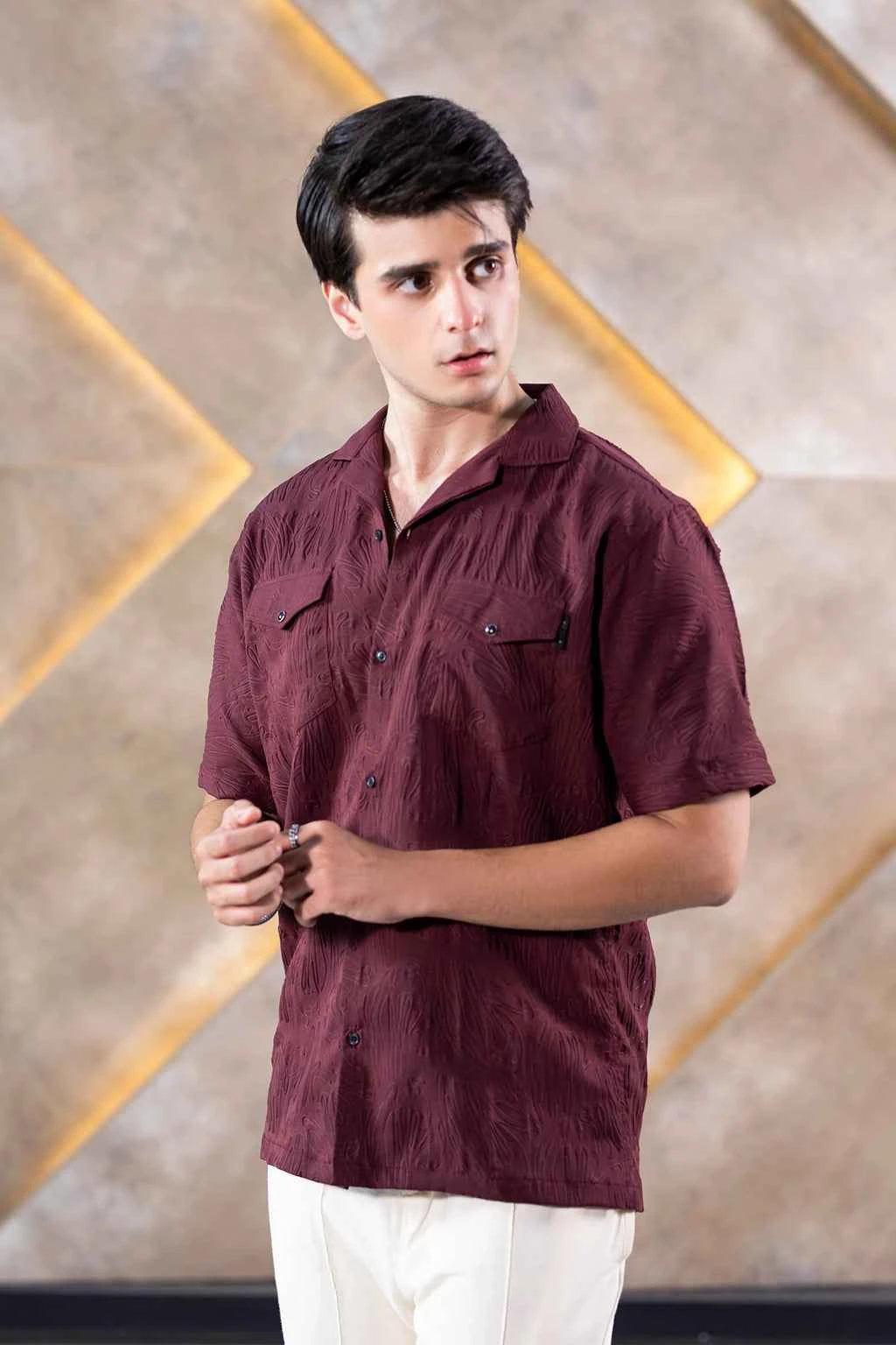 Rustline Cocoa short sleeves Shirt