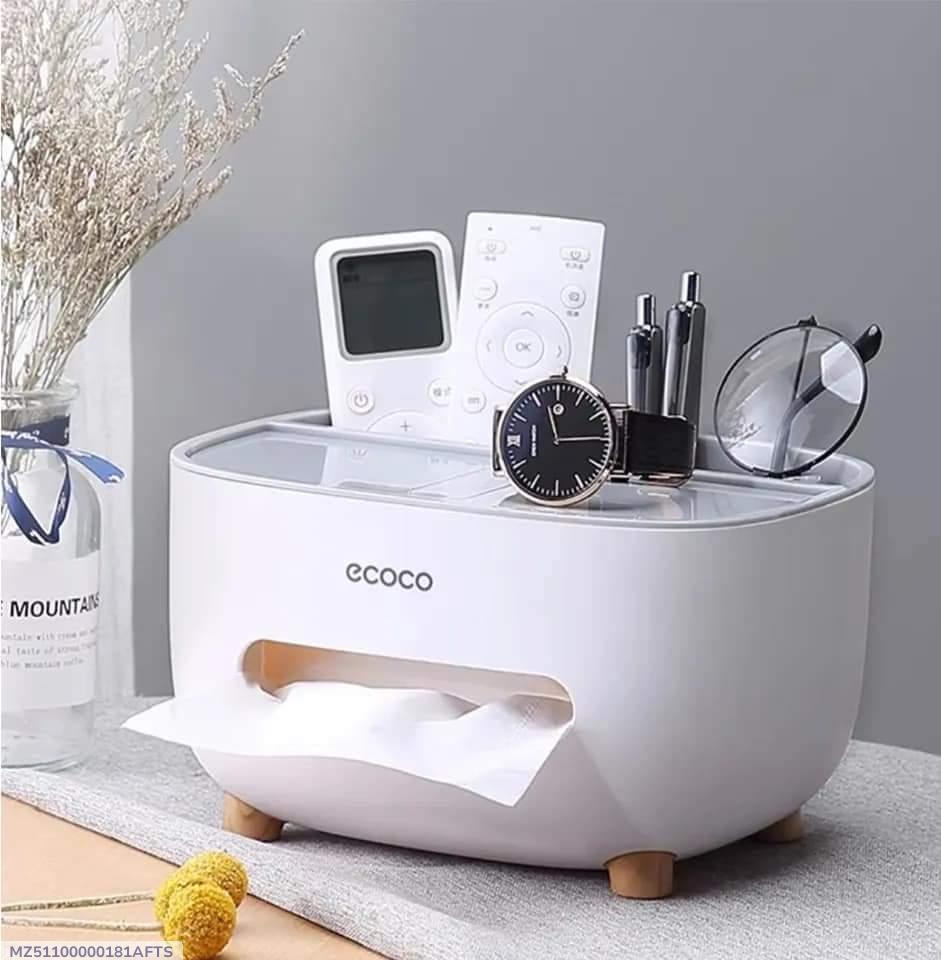 Stylish White Tissue Box